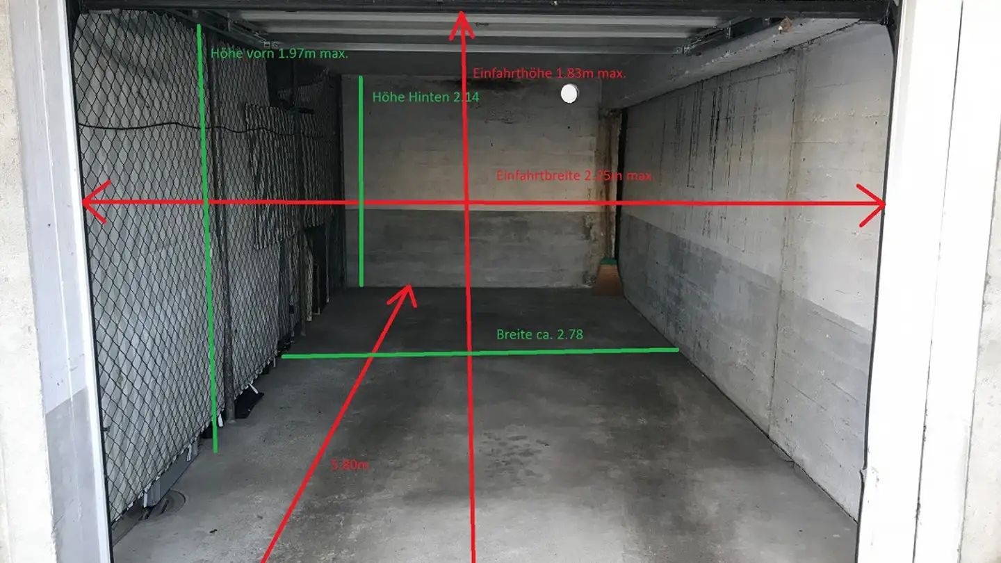 Single garage for rent - Rorschacher Strasse, 9016 St. Gallen - Photo 2