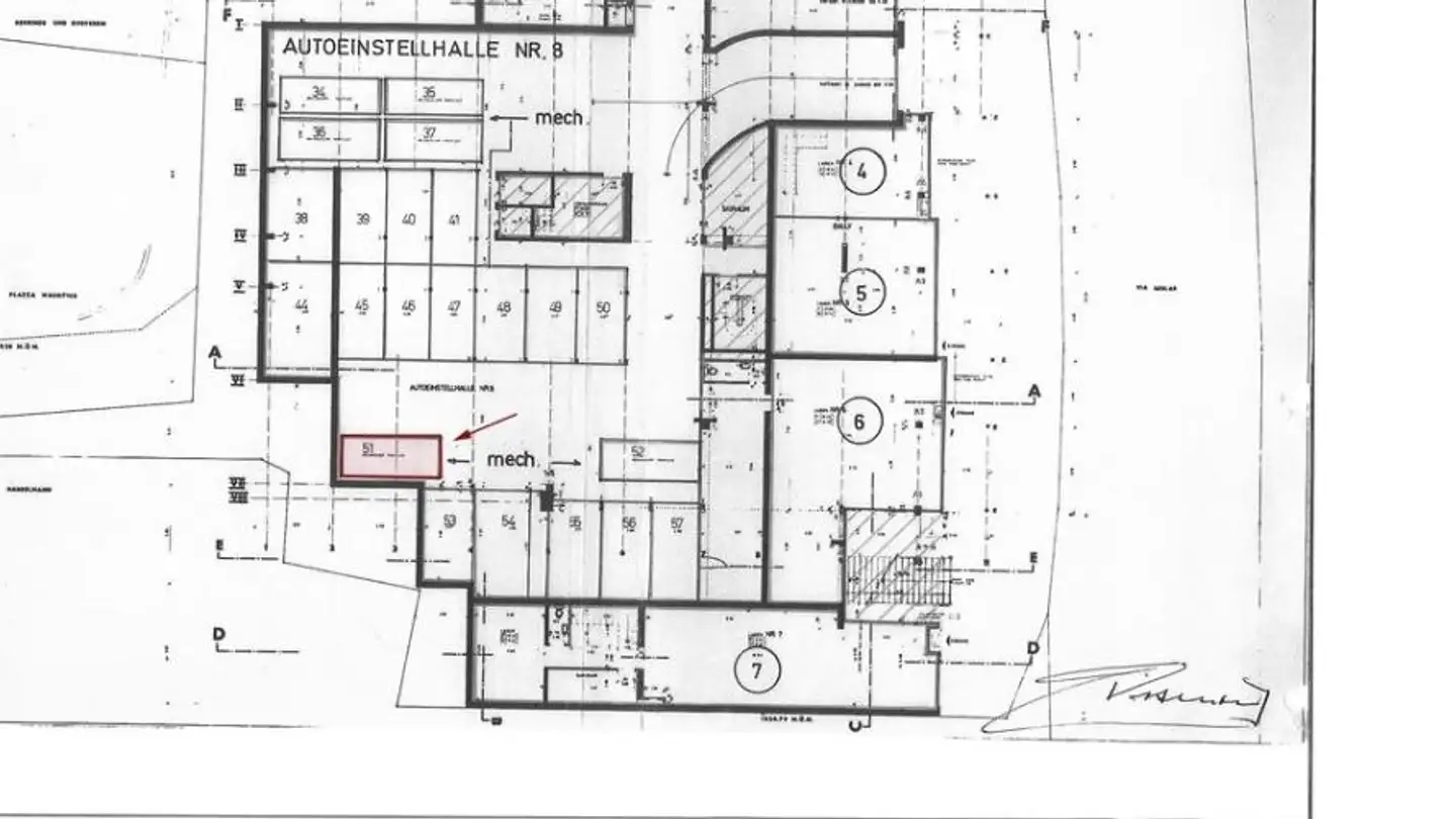 Parcheggio sotterraneo in affitto - Via Serlas 26, 7500 St. Moritz - Foto 2