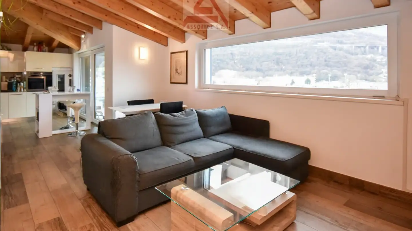 Attic flat for sale - Via Della Posta 4, 6592 S. Antonino - Photo 4