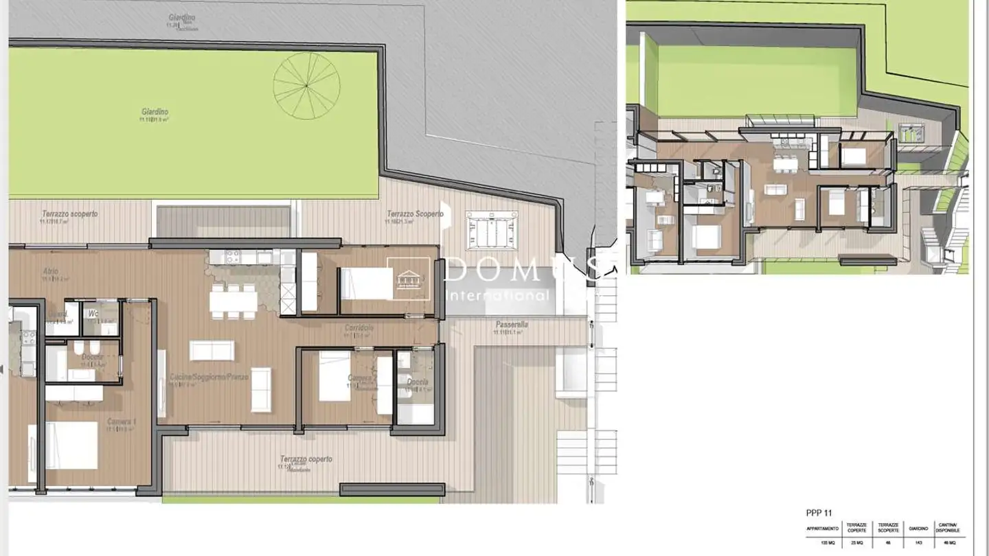 Appartamento in vendita - Strada Ponte Di Valle, 6964 Davesco-Soragno