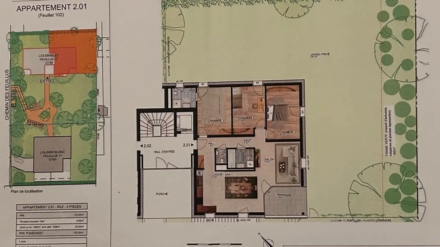 Appartement à vendre - Chemin Des Feuillus 7, 1217 Meyrin - Photo 2