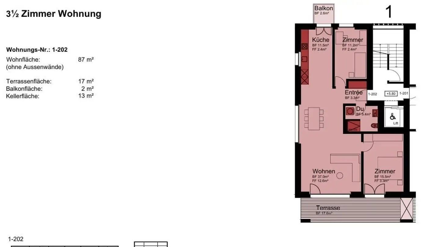 Apartment for rent - Giesserweg 1, 8427 Freienstein - Photo 4