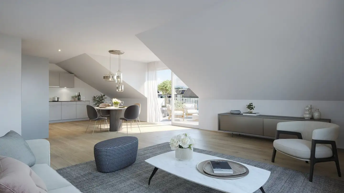 Dachgeschosswohnung kaufen - Heumoosweg 7, 5622 Waltenschwil - Foto 4