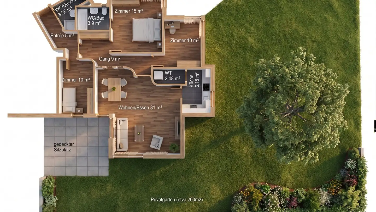 Appartamento in affitto - Schulhausstrasse 12, 8832 Wilen b. Wollerau - Foto 2