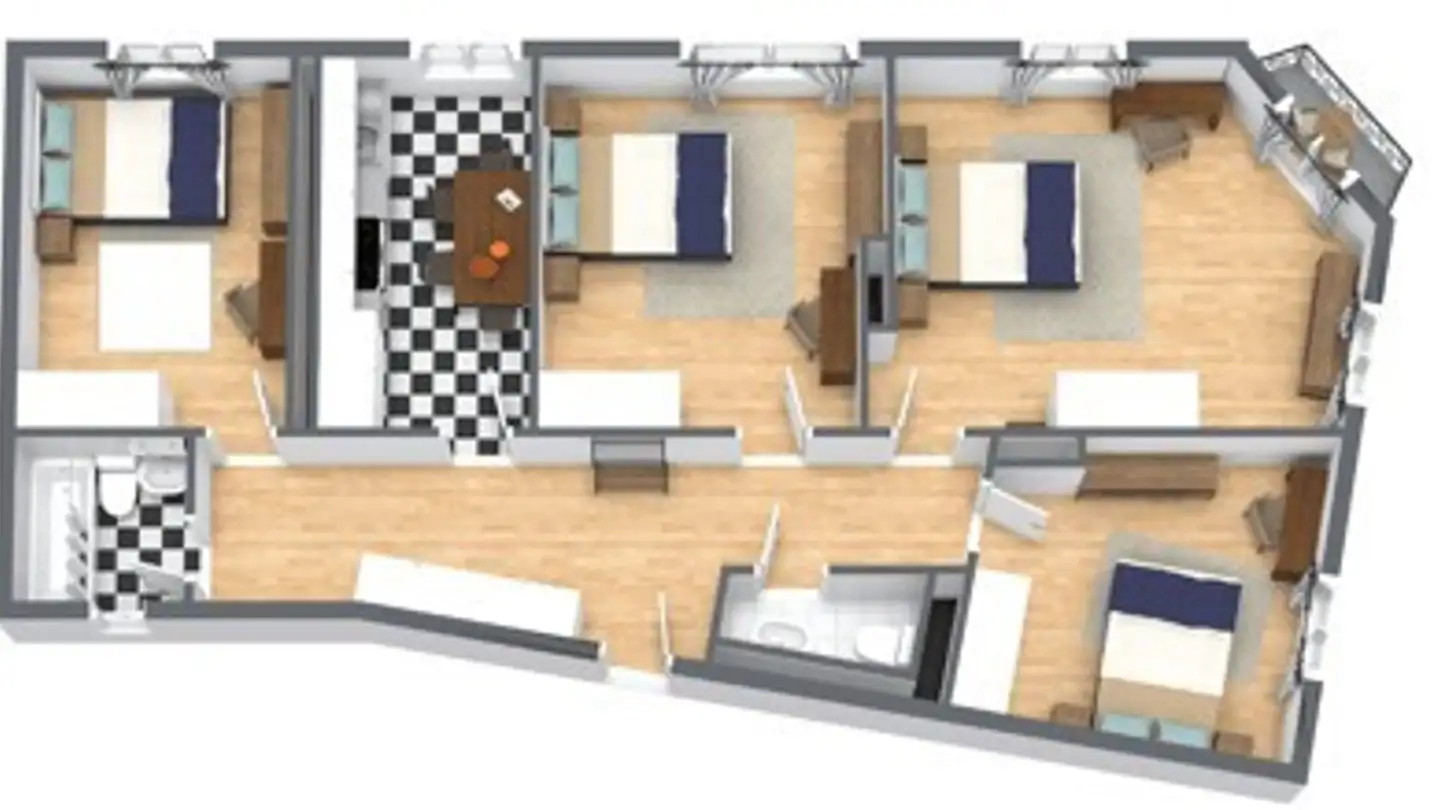 Wohnung mieten - Manessestrasse 128, 8045 Zürich - Foto 4