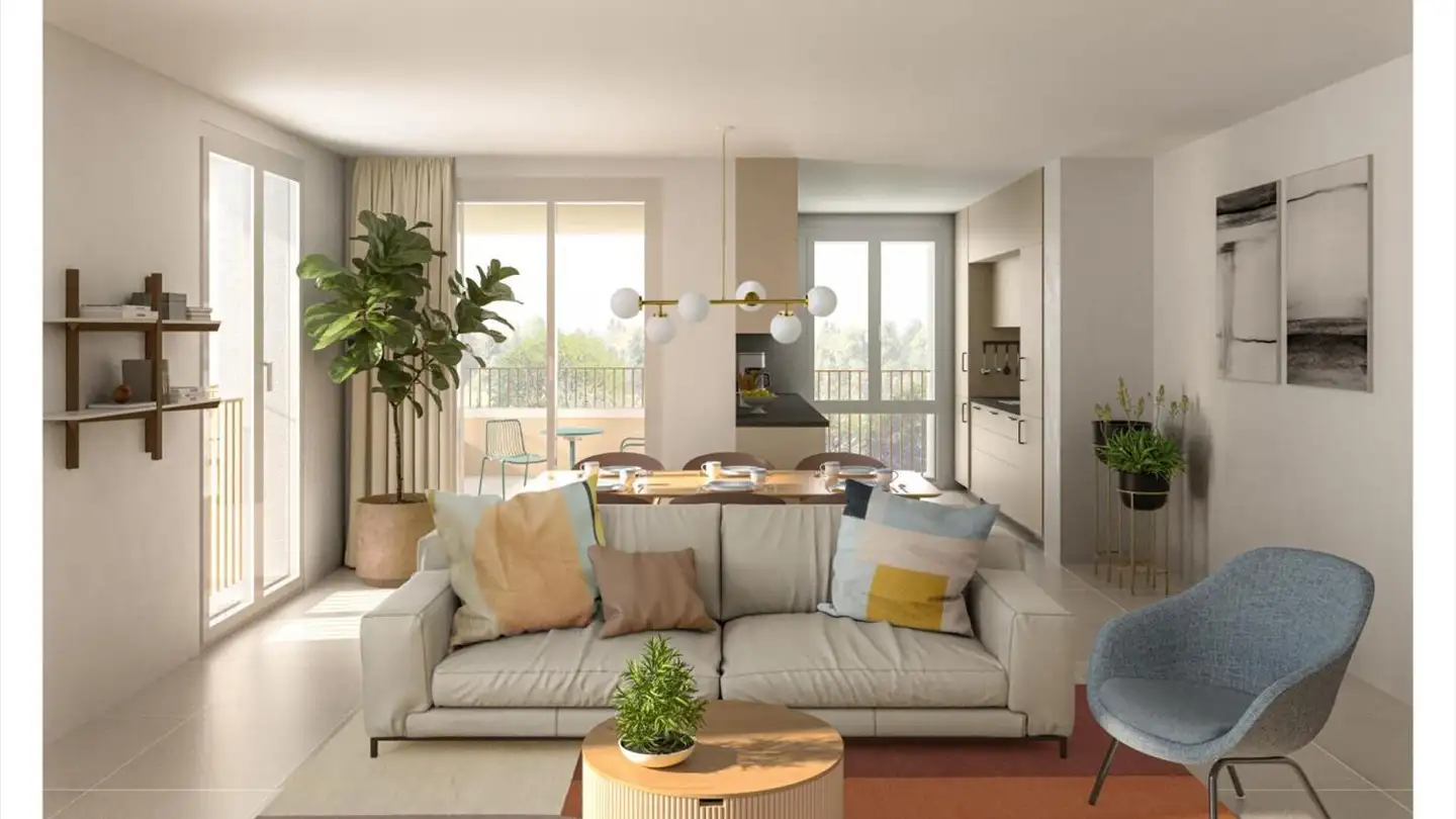 Penthouse for rent - Allée Charles-Edouard-Guillaume 6, 1723 Marly - Photo 4