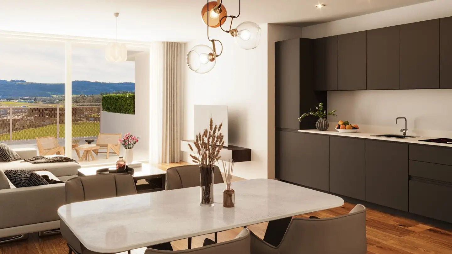 Stepped apartment for sale - Steihaui 2, 5453 Remetschwil - Photo 2