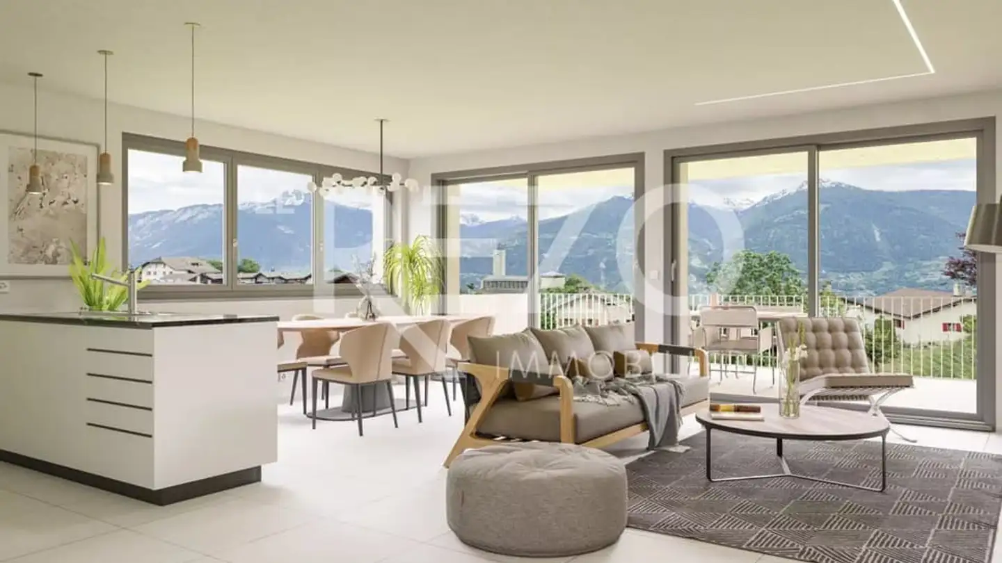 Wohnung kaufen - 3971 Chermignon