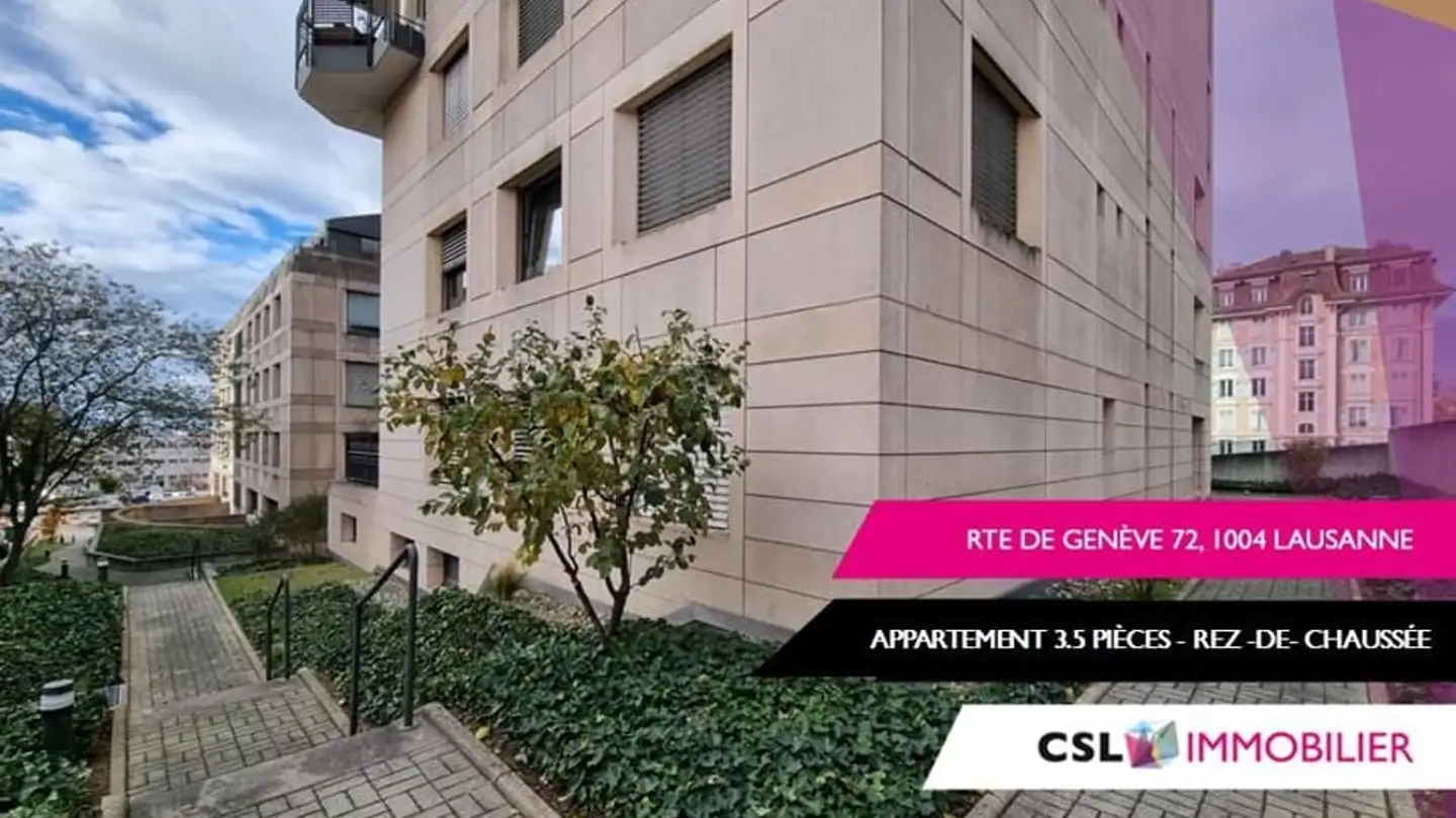 Wohnung mieten - Rue De Genève 72, 1004 Lausanne