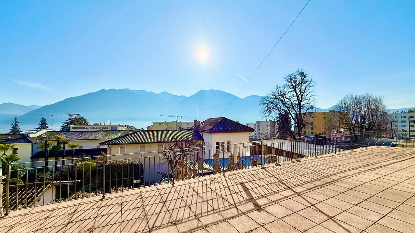 Stepped apartment for rent - Via San Gottardo 62, 6648 Minusio