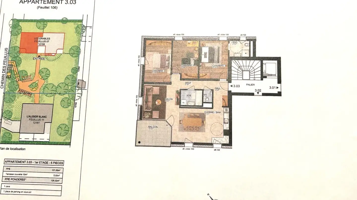 Wohnung kaufen - Route De Meyrin, 1217 Meyrin - Foto 3