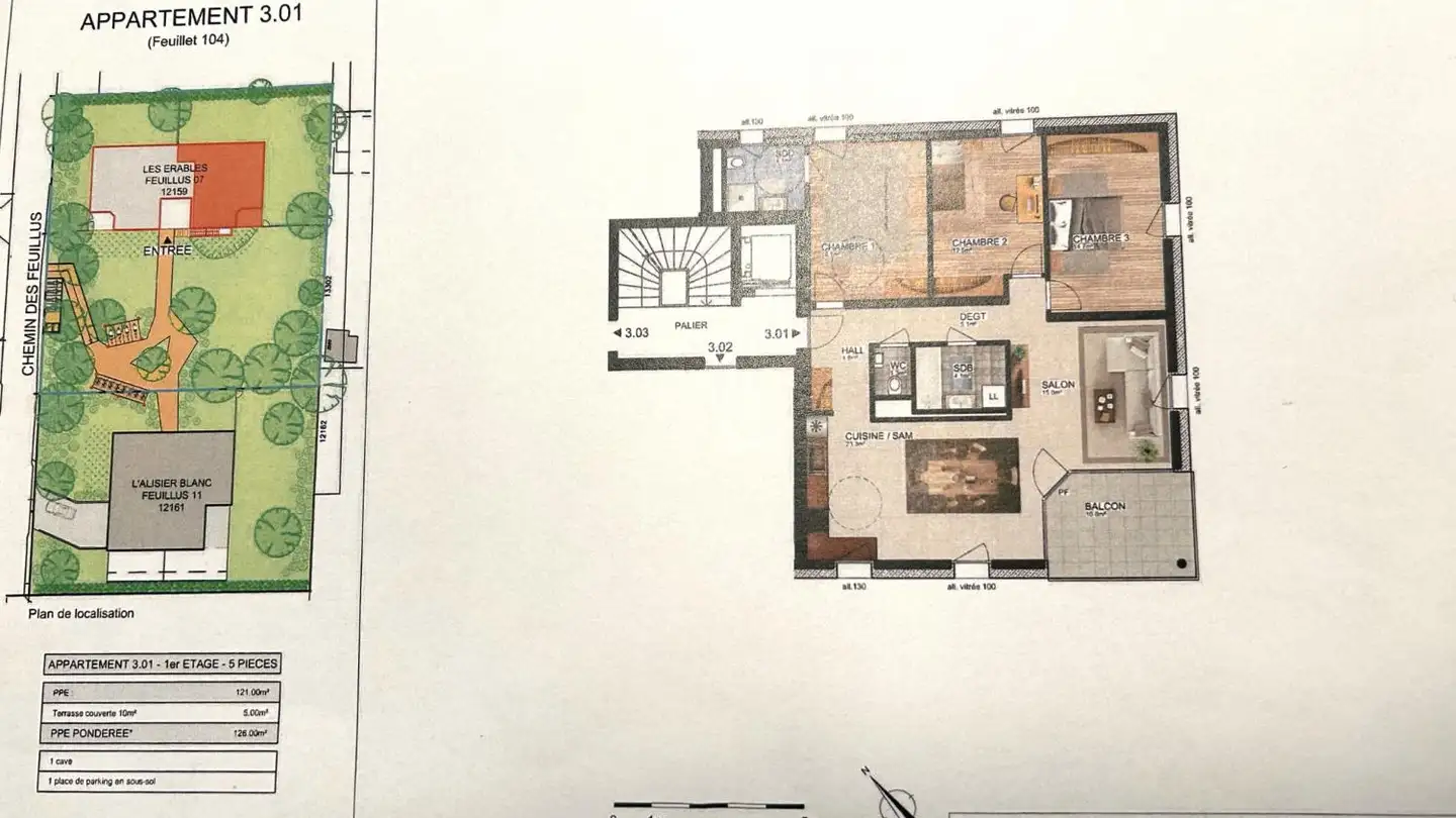 Appartement à vendre - 1217 Meyrin - Photo 3