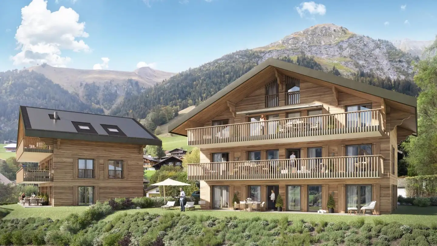 Penthouse kaufen - Chemin David Niven 10, 1660 Château-d'Oex - Foto 2