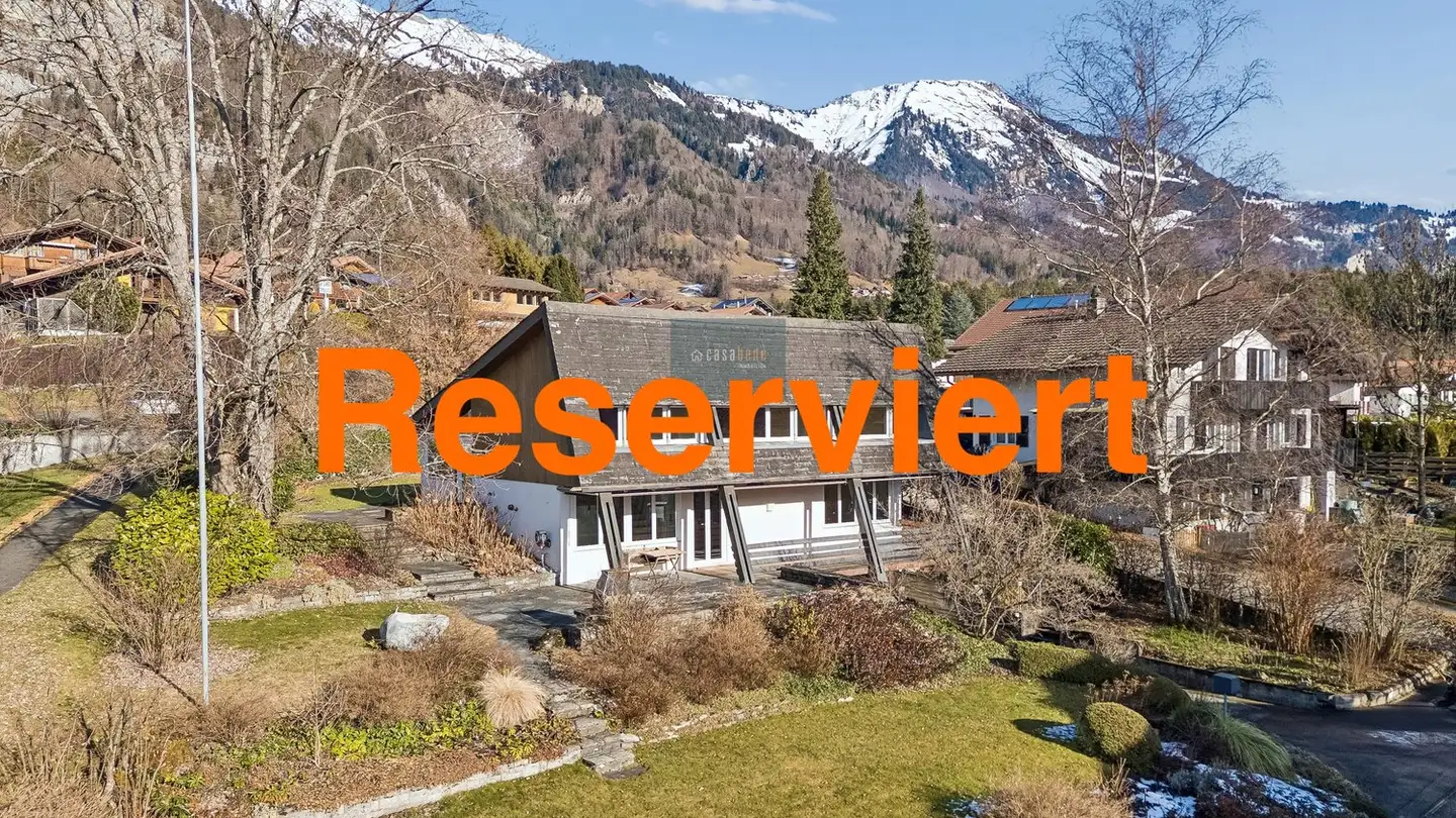 Einfamilienhaus kaufen - Schorenstrasse 18, 3855 Brienz BE