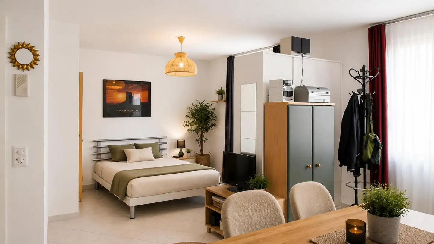 Appartement à louer - Via Scherrat 20, 7013 Domat/Ems