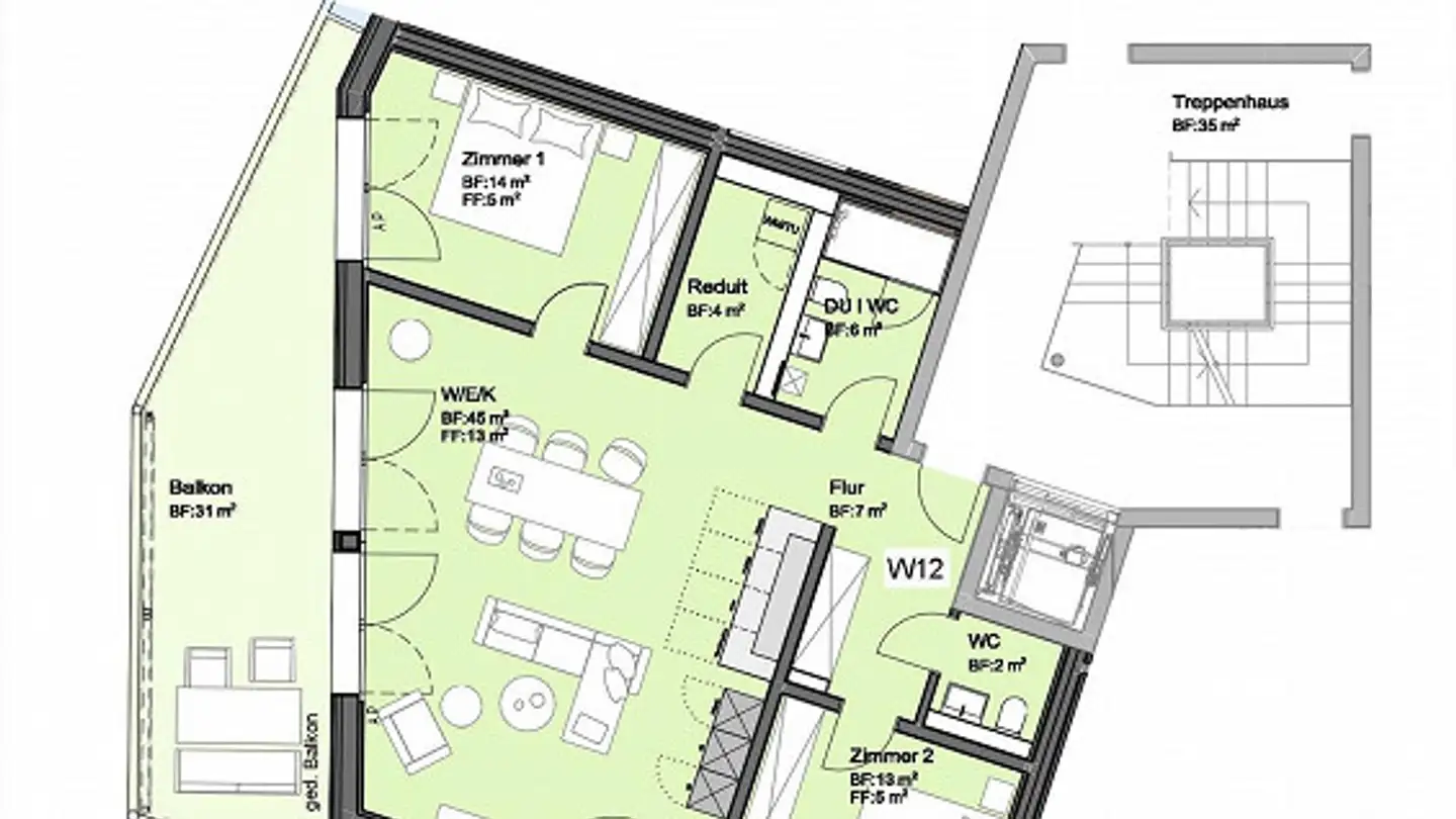 Appartamento in affitto - Habich-Dietschy-Strasse 7, 4310 Rheinfelden