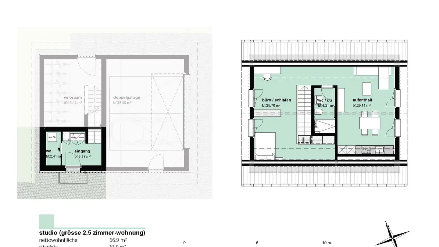 Wohnung mieten - Bernhausen 2, 9216 Heldswil - Foto 3
