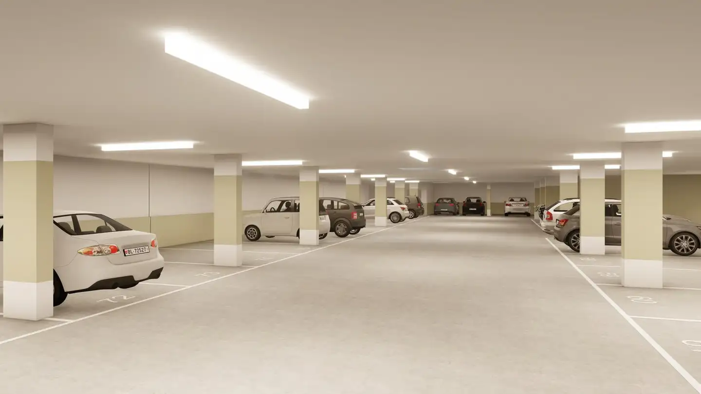 Place de parking souterraine à louer - Sempacherstrasse 32, 4053 Basel