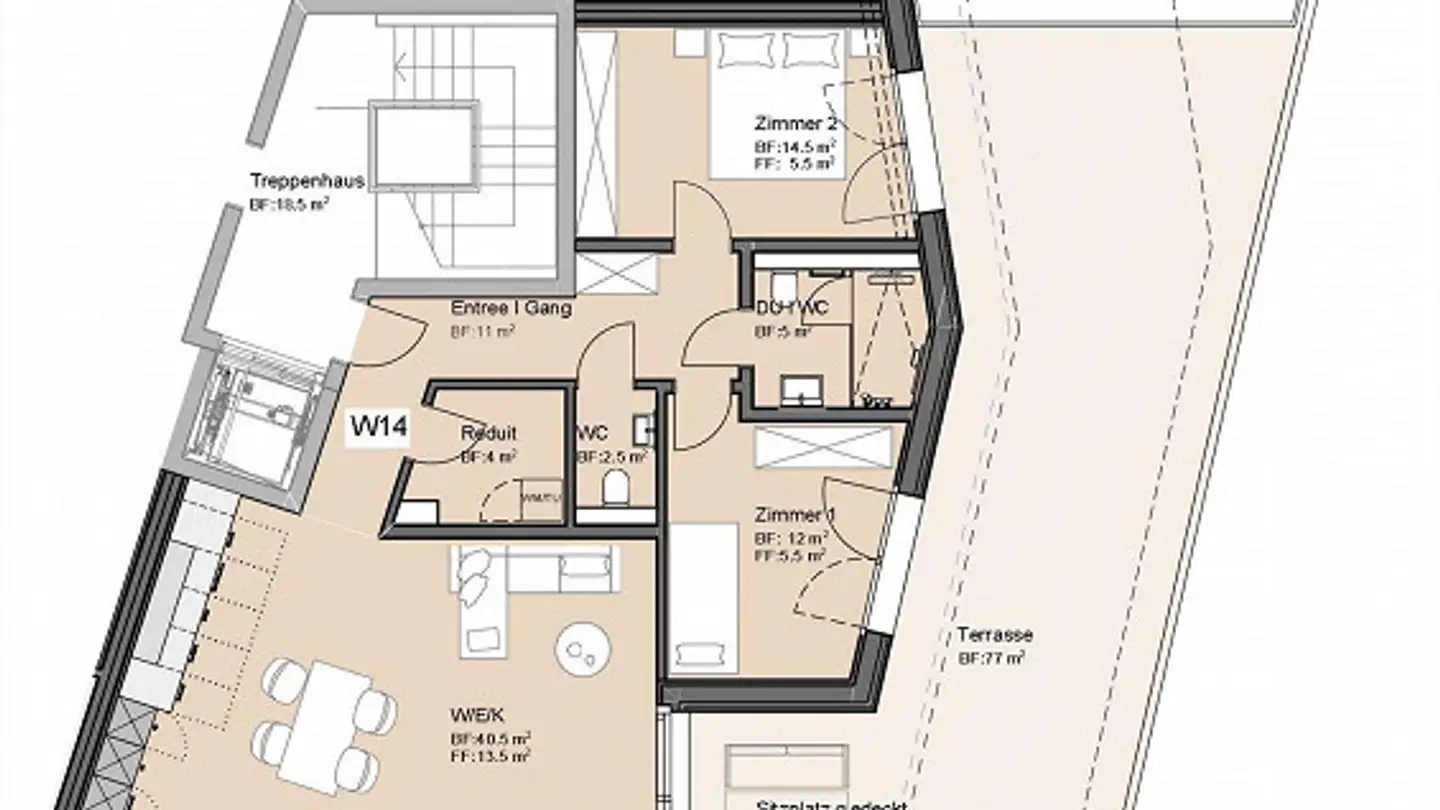 Wohnung mieten - Habich-Dietschy-Strasse 7, 4310 Rheinfelden