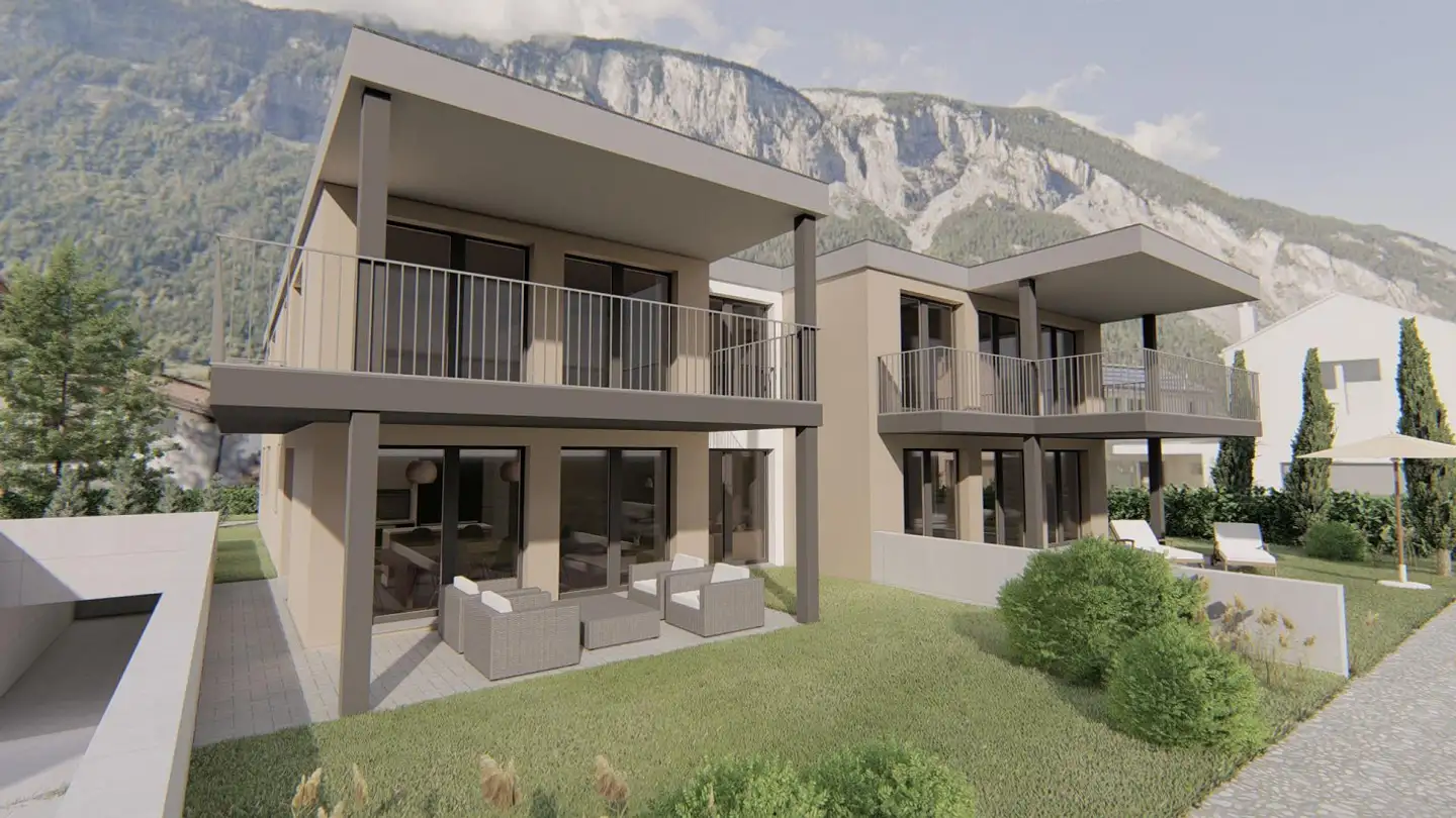 Penthouse kaufen - Via Pizokel 12, 7013 Domat/Ems