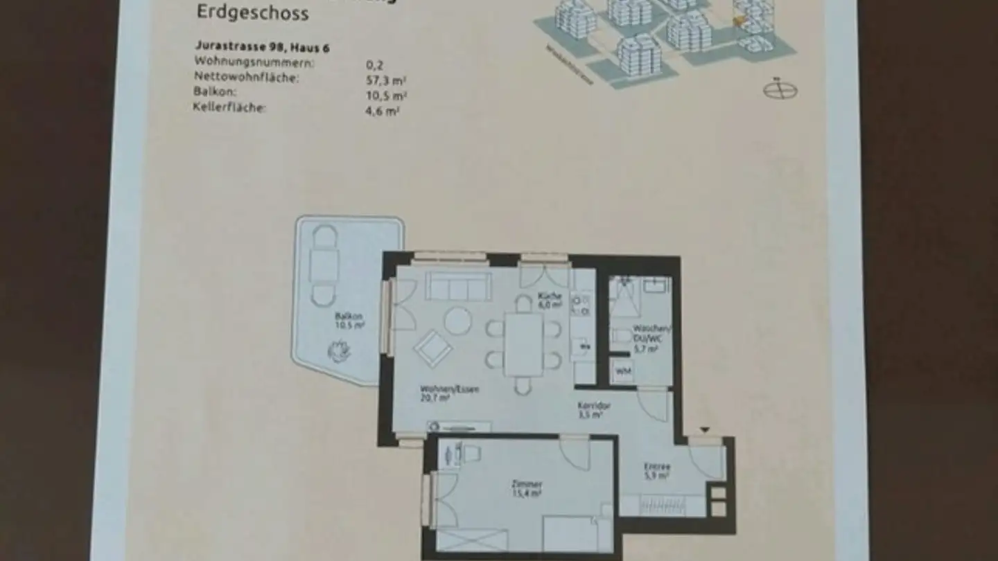 Appartamento in affitto - Jurastrasse 100, 2540 Grenchen - Foto 3