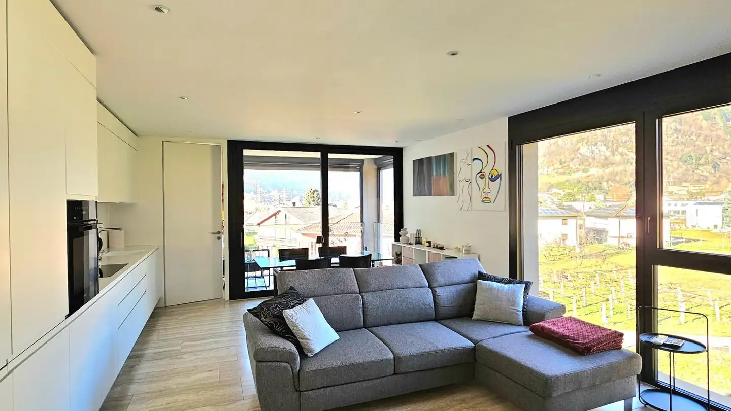 Wohnung mieten - Via D. Fontana 25, 6710 Biasca - Foto 4