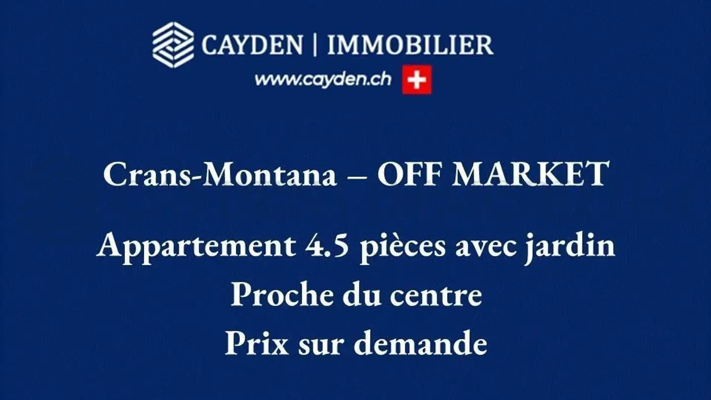 Apartment for sale - 3963 Crans-Montana