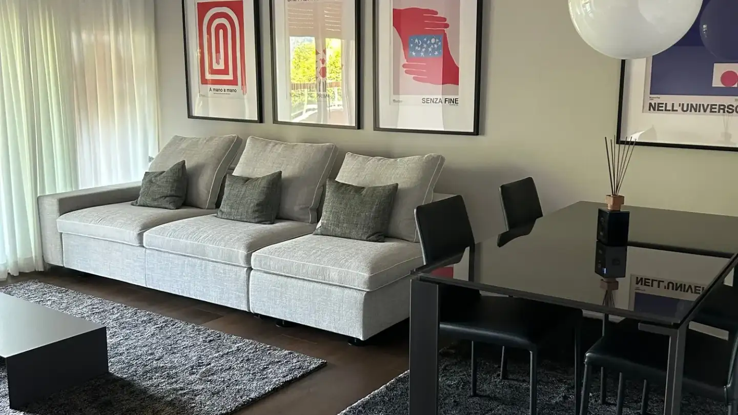 Appartement à louer - Via Delle Vigne 2a, 6977 Ruvigliana - Photo 3