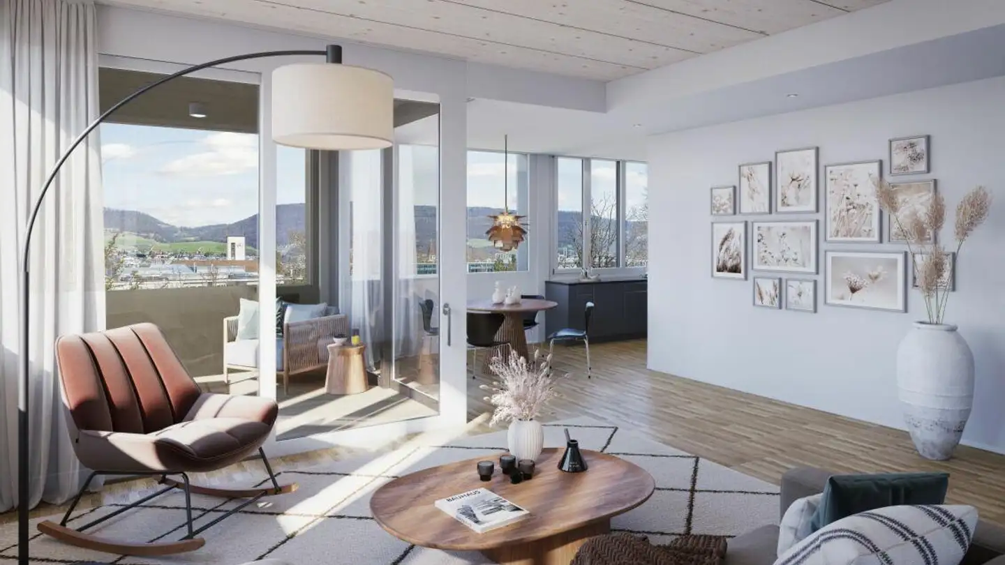 Attique à louer - Entfelderstrasse 11, 5000 Aarau - Photo 3