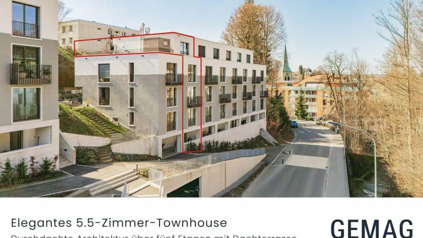 Row house for sale - Sankt Georgenstrasse, 9011 St. Gallen