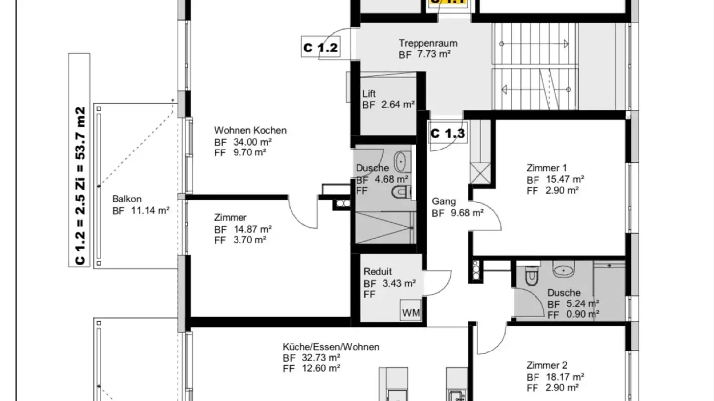 Appartement à louer - Dorfstrasse 12, 5028 Ueken
