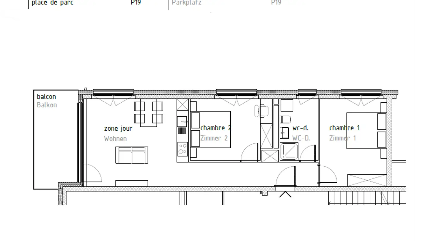 Appartement à louer - Sältimattenstrasse 13, 3940 Steg VS - Photo 4