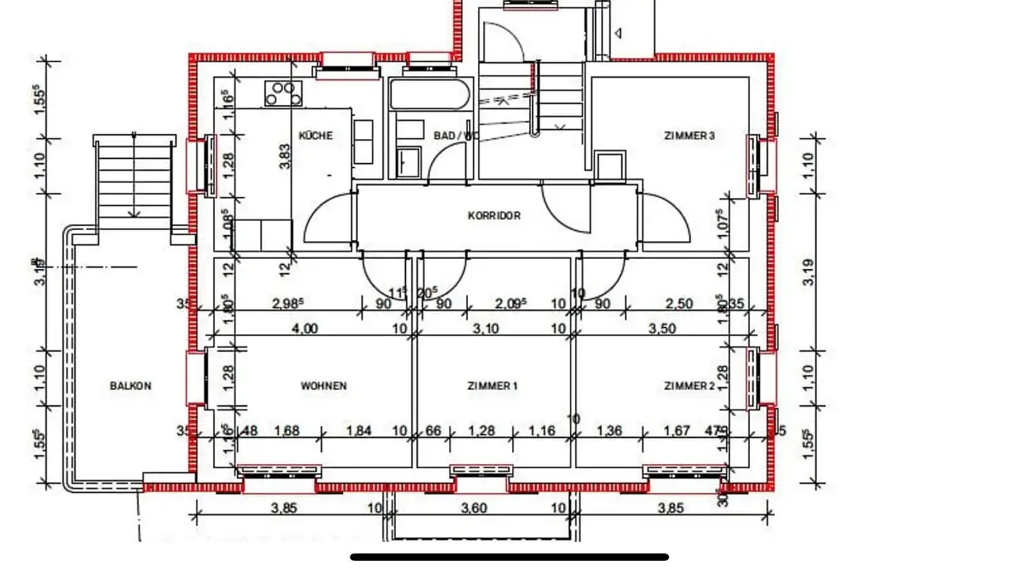 Apartment for rent - Hünenbergerstrasse 24, 6330 Cham - Photo 2