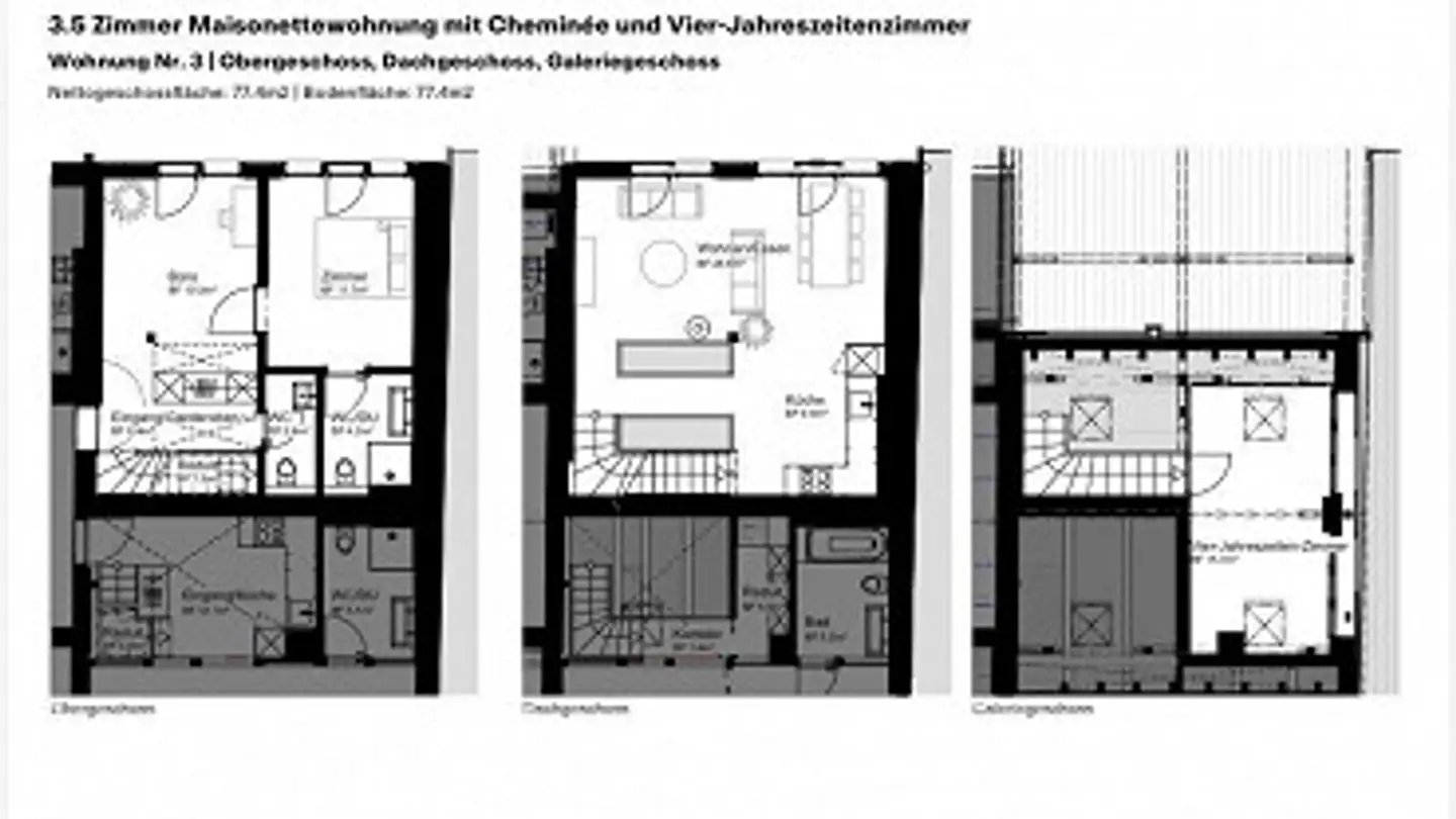 Wohnung mieten - Katzenbachstrasse 13, 8492 Wila - Foto 2