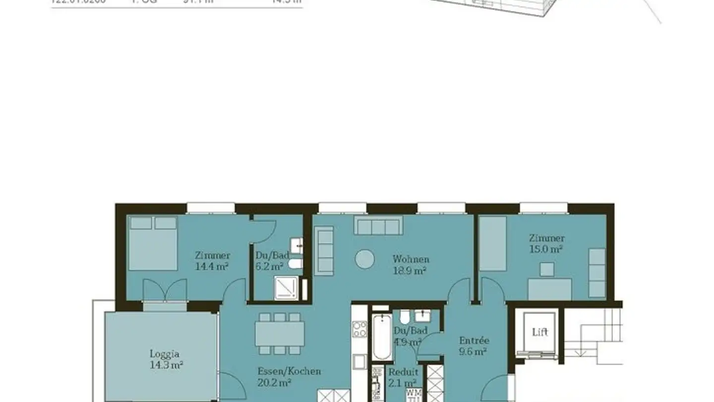 Apartment for rent - Gishalde 3, 4663 Aarburg - Photo 4