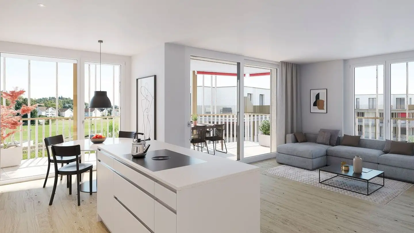 Wohnung mieten - Jungfraustrasse 8, 4665 Oftringen