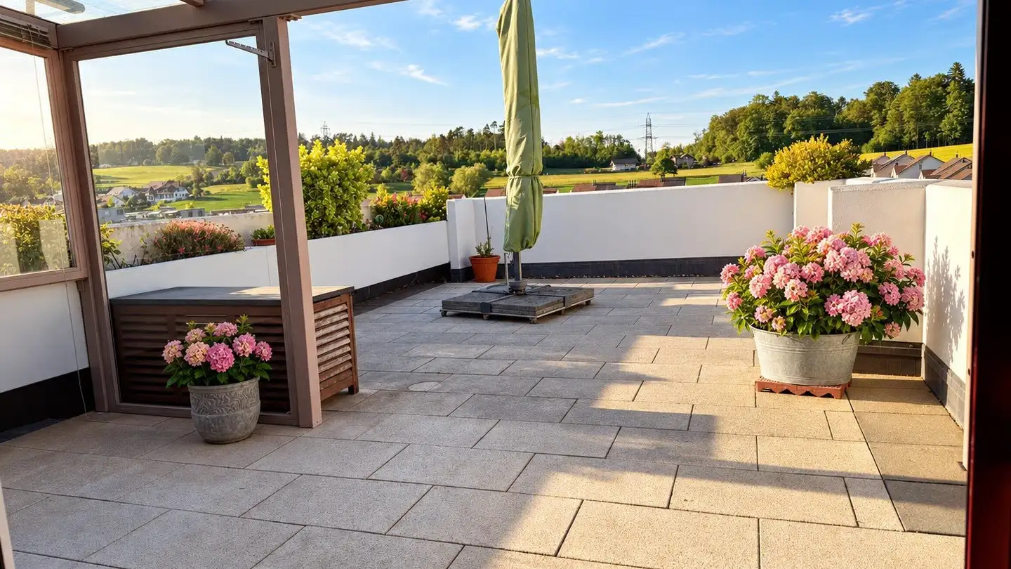 Penthouse for rent - Bachtobelstrasse 49, 8106 Adlikon b. Regensdorf