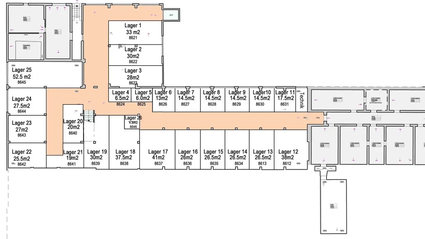 Espace de stockage à louer - Motorenstrasse 100, 8620 Wetzikon ZH - Photo 3