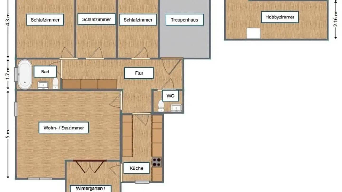 Appartamento in affitto - Wasserfuristrasse 31, 8542 Wiesendangen - Photo 3