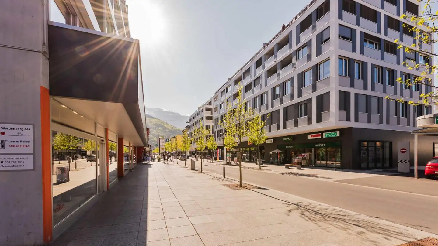 Wohnung mieten - Bahnhofstrasse 21b, 9470 Buchs SG