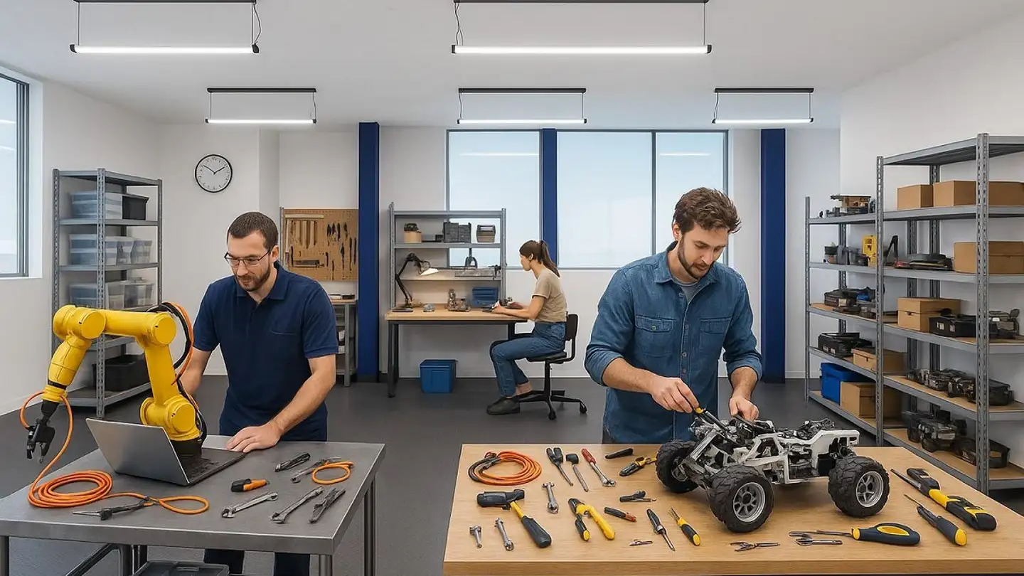 Commercial à louer - Riedmattstrasse 12, 8153 Rümlang