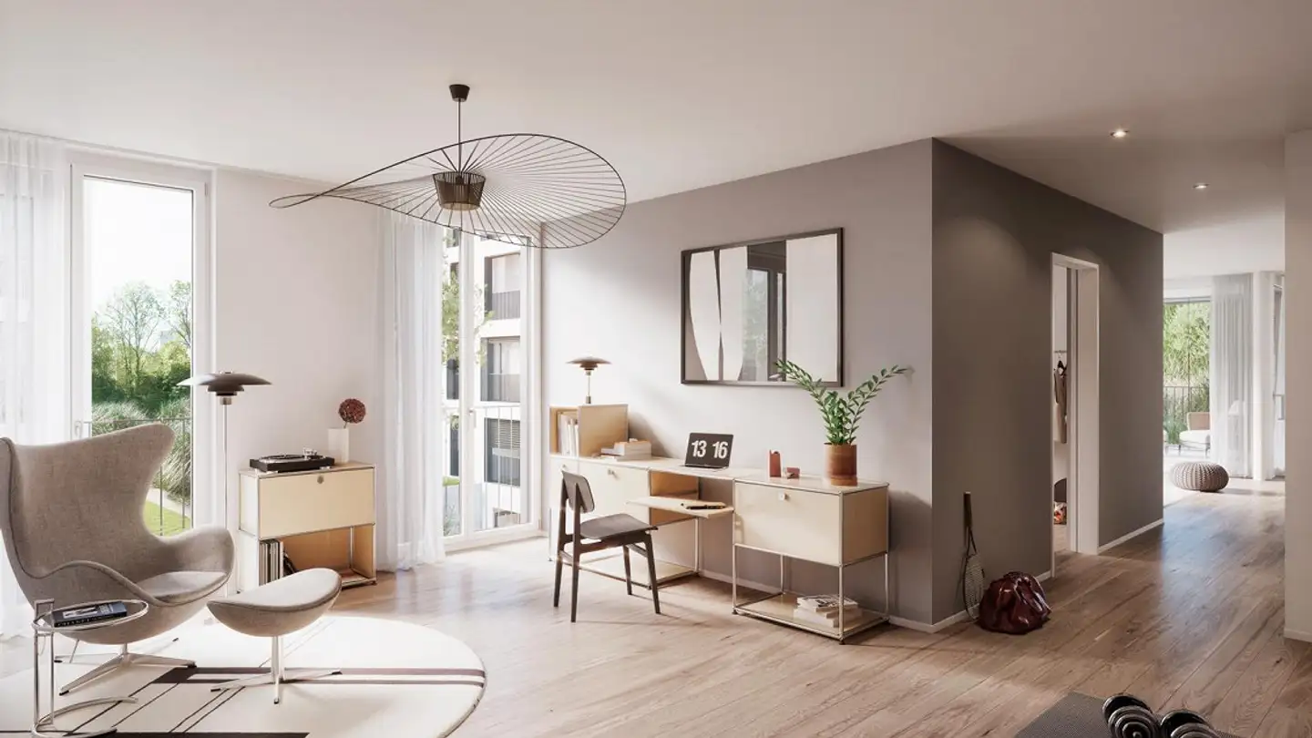 Appartement à louer - Bahnhofstrasse 18, 8956 Killwangen - Photo 2