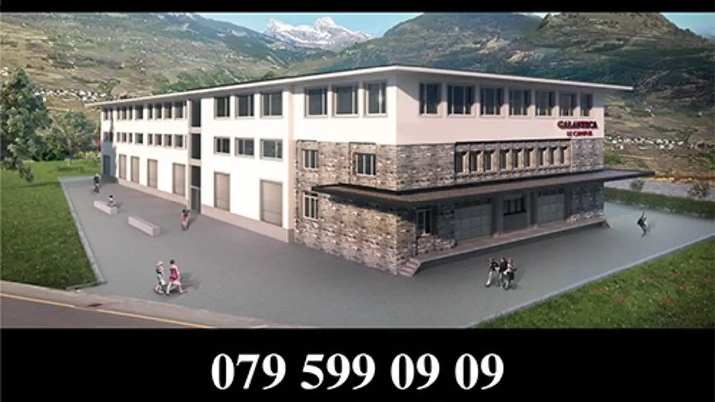 Commercial à louer - Route De La Morge 37, 1964 Conthey