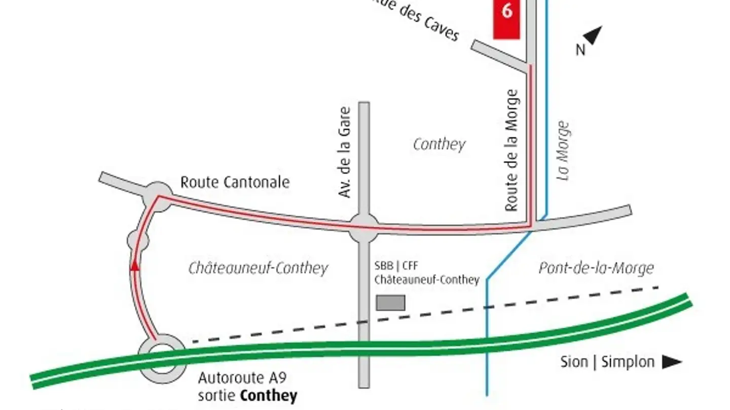 Bürofläche mieten - Route De La Morge 37, 1964 Conthey - Foto 4