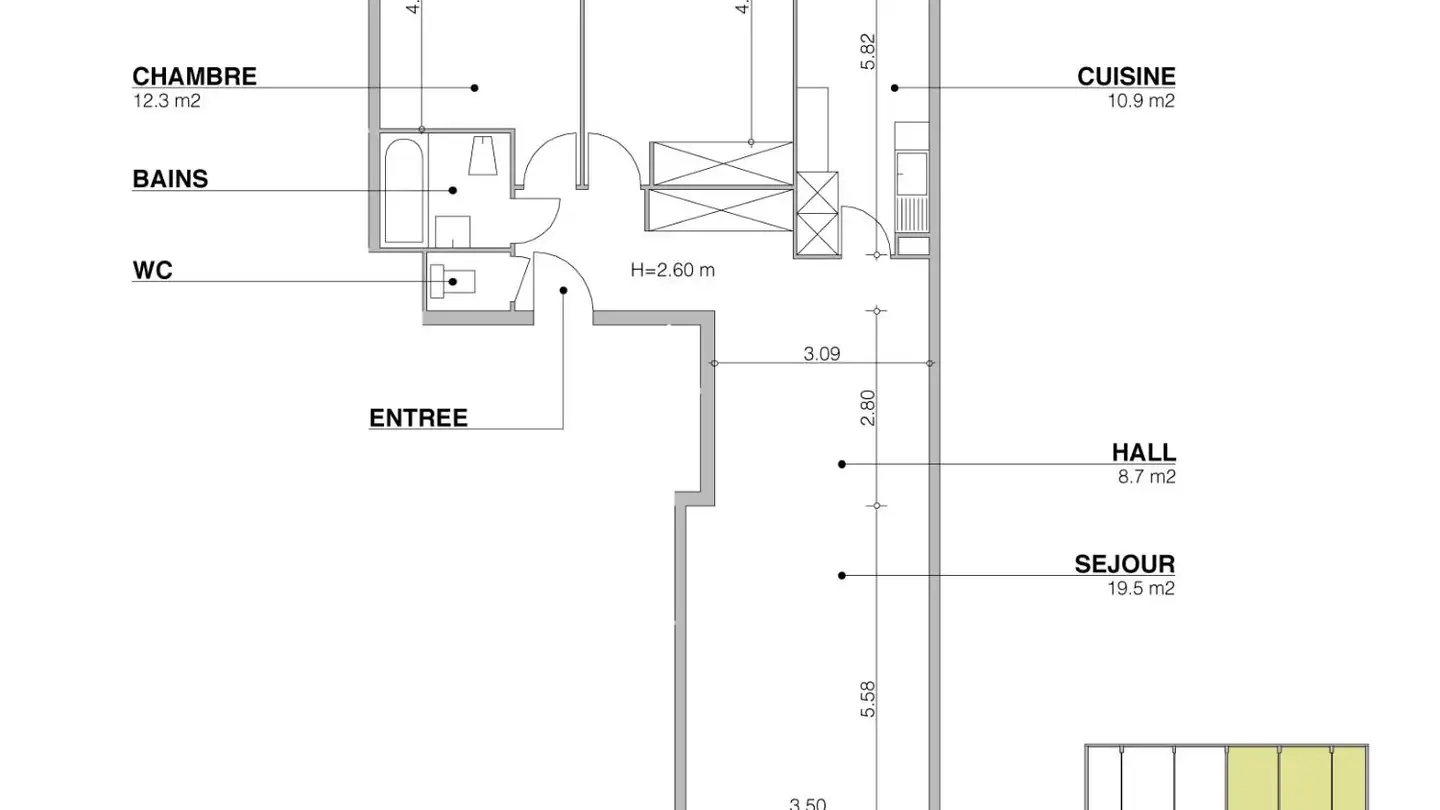 Appartamento in affitto - Avenue D' Aïre 52, 1203 Genève - Foto 3