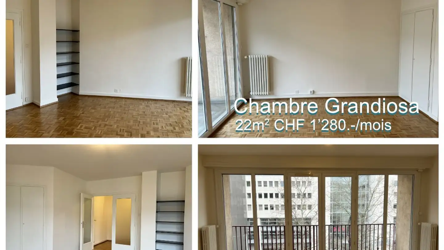 Chambre à louer - Rue Hugo- De-Senger 1, 1205 Genève - Photo 2