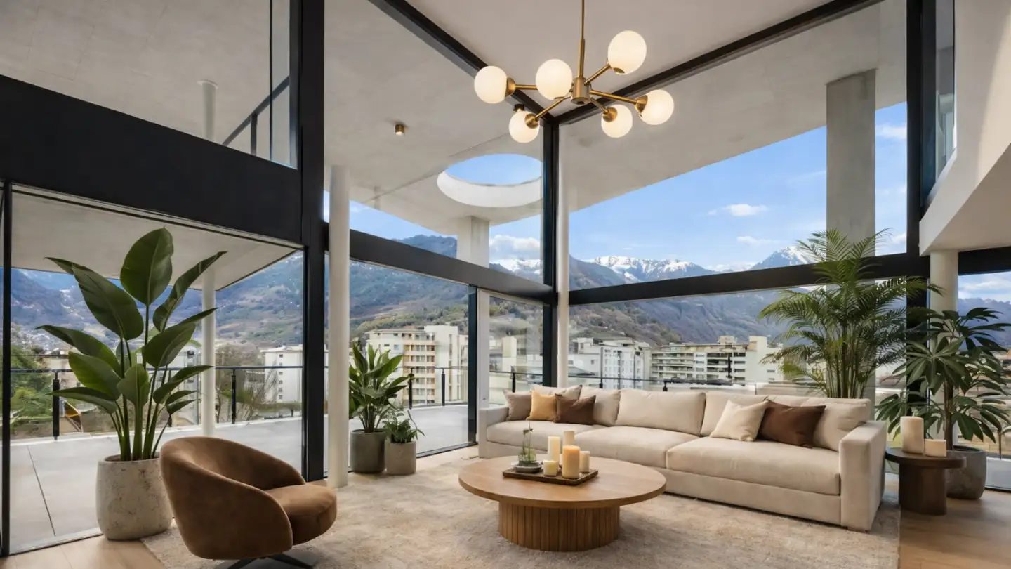 Penthouse kaufen - Avenue Des Neuvilles 2, 1920 Martigny - Foto 2