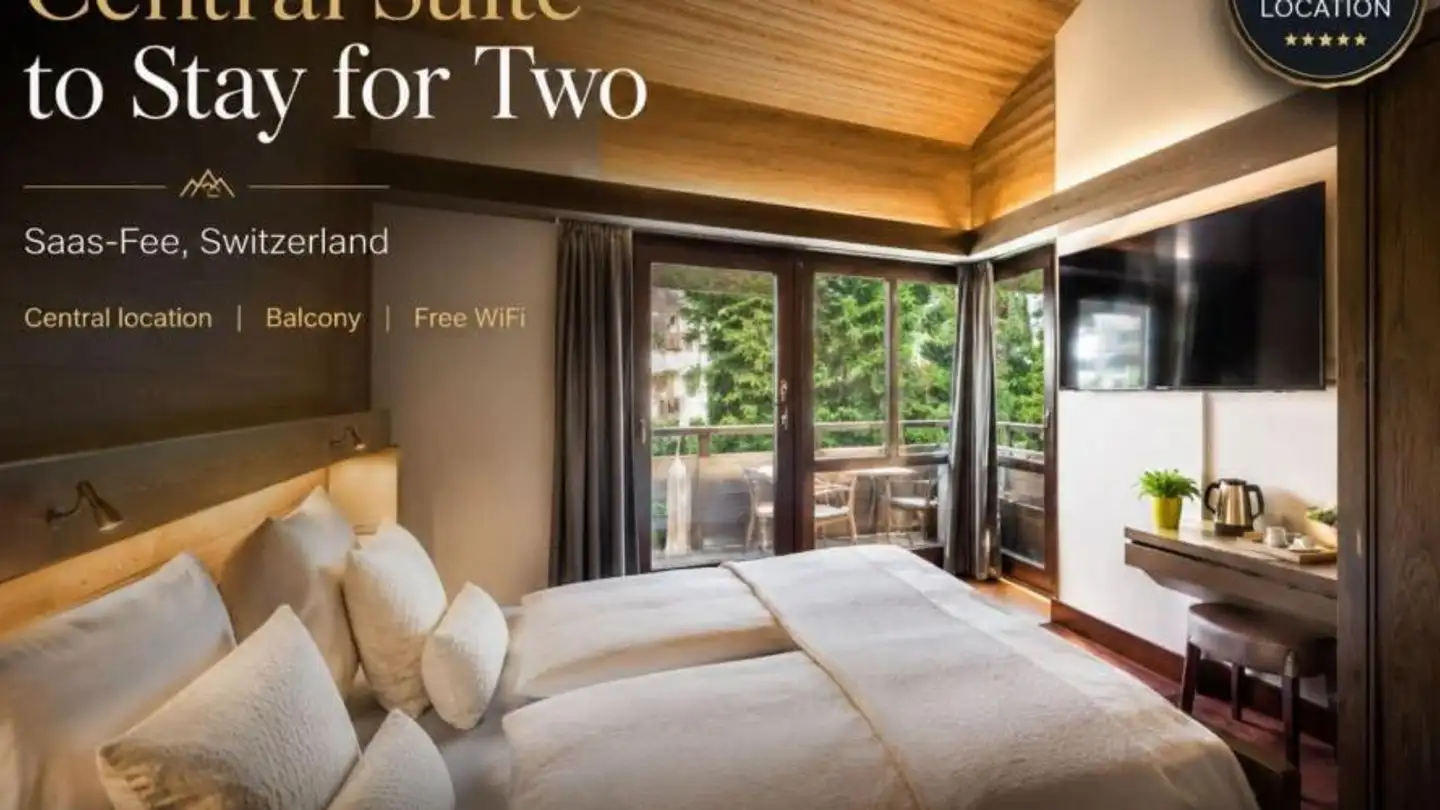 Studio for rent - Hügelweg 1, 3906 Saas-Fee