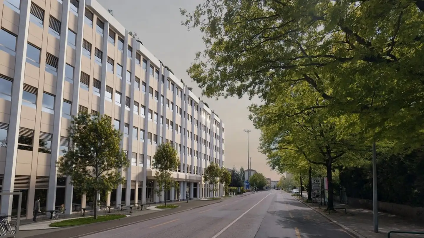 Mixed-use building for rent - Avenue Giuseppe- Motta 48, 1202 Genève