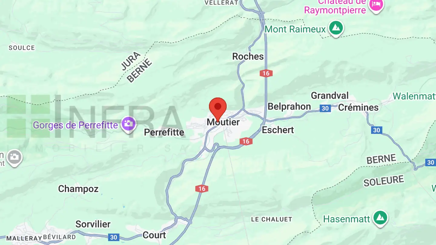 Geschäft mieten - Rue Du Moulin 20, 2740 Moutier - Foto 2